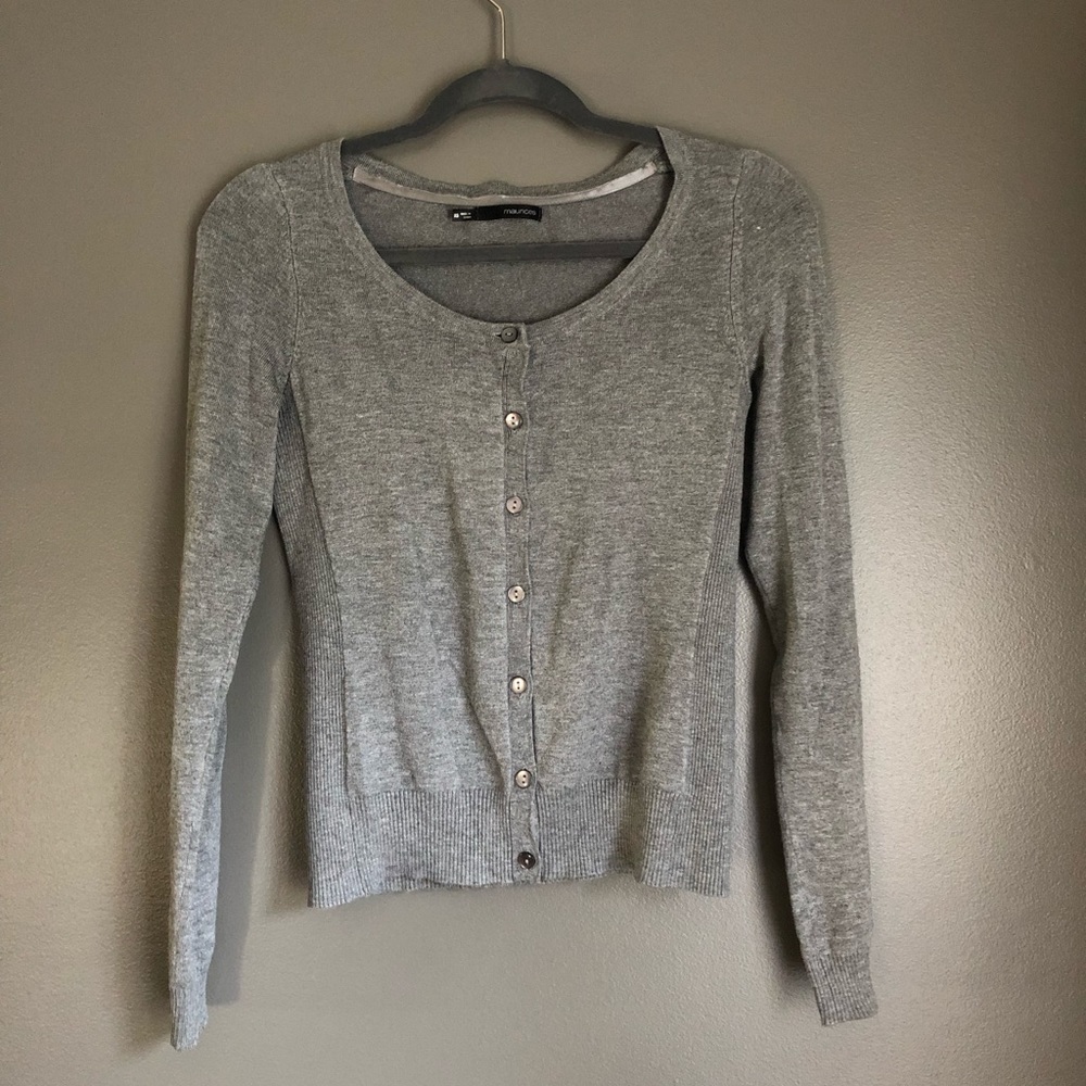 Maurices Grey cardigan